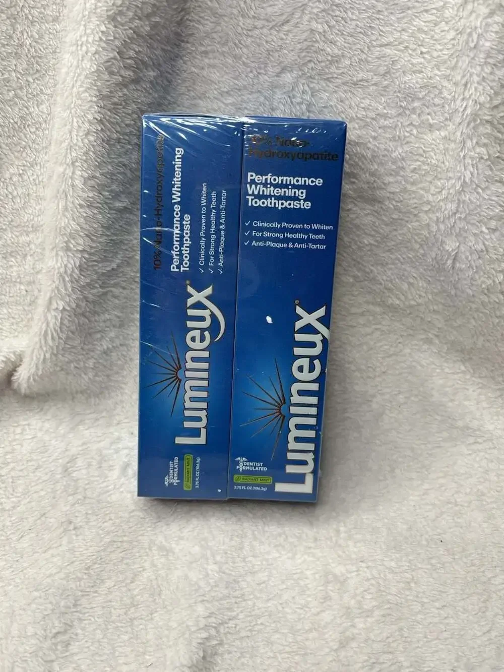 Lumineux 10% Nano-Hydroxyapatite  Whitening Toothpaste